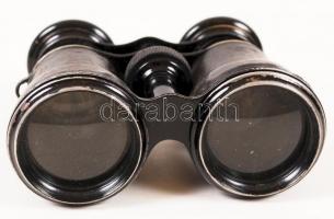 Glaser színházi látcső, lencsék piszkosak, jól működik, 8×11 cm