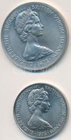 Brit Vrigin-szigetek 1973. 25c + 50c "II. Erzsébet" T:1
British Virgin Islands 1973. 25 Ce...