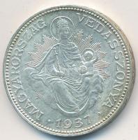 1937. 2P Ag "Madonna" T:2
Unger: 1511., Adamo P7