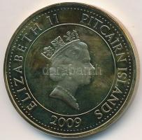 Pitcairn-szigetek 2009. 2$ "H.M.A.V. Bounty hajó kormánykereke" T:BU
Pitcairn Islands 2009...