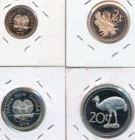 Pápua Új-Guinea 1975. 1-20T (4xklf) T:PP
Papua New Guinea 1975. 1-20 Toea (4xdiff) C:PP