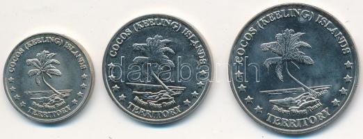 Kókusz (Keeling)- szigetek 2004. 5c + 10c + 20c T:1/1-
Cocos (Keeling) Islands 2004. 5 Cents + 10 Ce...