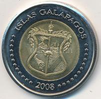 Galapagos-szigetek 2008. 2$ T:1
Galapagos Islands 2008. 2 Dollars C:UNC