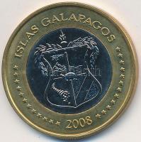 Galapagos-szigetek 2008. 5$ T:1 Galapagos Islands 2008. 5 Dollars C:UNC