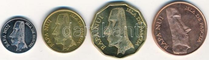 Húsvét-szigetek 2007. 1P-50P (4xklf) T:1
Easter Islands 2007. 1 Pesos - 50 Pesos (4xdiff) C:UNC