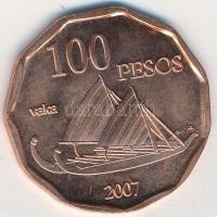 Húsvét-szigetek 2007. 100P T:1/1-
Easter Islands 2007. 100 Pesos C:UNC/AU