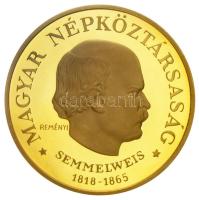 1968. 200Ft Au "Semmelweis Ignác" (16.82g/0.900) T:PP Hungary 1968. 200 Forint Au "Ignác Semmelweis" (16.82g/0.900) C:PP Adamo EM31, Huszár: 2369