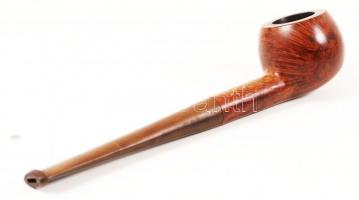 Jelzett márkás pipa, jó állapotban, h:15 cm