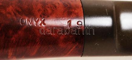 Georg Jensen pipa, jó állapotban, h:13 cm