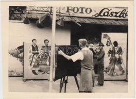 1943 Fotó László Hangulatos Gyorsfényképező, 9x6 cm