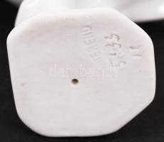 Herendi porcelán madár, pici kopással, m:7 cm, h:8,5 cm