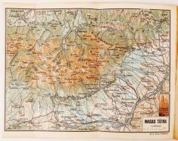 Hefty Gy. Andor-Dr. Vigyázó János (szerk.): A Magas-Tátra részletes kalauza. Harmadik kiadás, 105 ké...