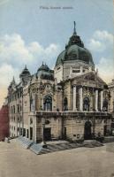 Pécs, Nemzeti színház; Günsberger Lajos kiadása (EB)