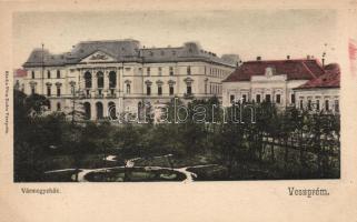 Veszprém, Vármegyeház; Pósa Endre kiadása