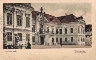 Veszprém, Püspöki Palota; Pósa Endre kiadása