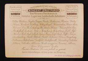 cca 1890-1900 Buccari (Bakar), Horvátország, keményhátú fotó, 16x11 cm /
cca 1890-1900 Buccari (Baka...