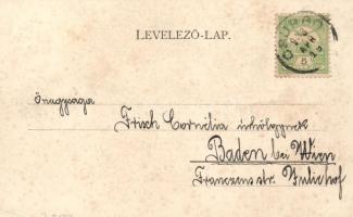 Csurgó, Somogycsurgó, Református Főgimnázium; Kasztl Bertalan kiadása (EK)