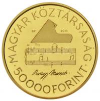 2011. 50.000Ft Au "Liszt Ferenc születésének 200. évfordulója" (6.982g/0.986) T:PP
Hungary...