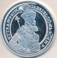 Magyar tallérok utánveretben "Bethlen Gábor tallérja 1628" Ag emlékérem (20g/0.999/38,6mm) T:PP Tanúsítvánnyal