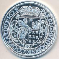 Magyar tallérok utánveretben "Bethlen Gábor tallérja 1628" Ag emlékérem (20g/0.999/38,6mm)...