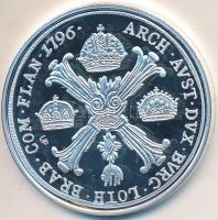 Magyar tallérok utánveretben "I. Ferenc tallérja 1796" Ag emlékérem (20g/0.999/38,6mm) T:P...