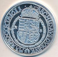 Magyar tallérok utánveretben "II. Mátyás tallérja 1611" Ag emlékérem (20g/0.999/38,6mm) T:...