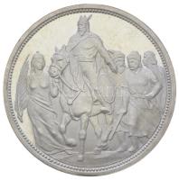 1896. 5K Ag "Ferenc József" U.P. jelzéssel ellátott fantáziaveret (24.27g) T:PP Csak 2000db! Hungary 1896. 5 Korona Ag "Franz Joseph" fantasy coin with U.P. mark (24.27g) C:PP Only 2000 examples! Adamo KE12., Huszár 2230.