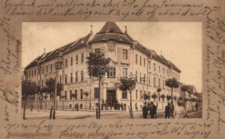 Balassagyarmat, Pénzügyi palota; Kondor kiadása