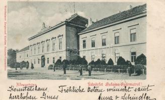 Balassagyarmat, Megyeháza; Wertheimer Zsigmond kiadása