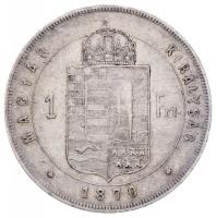 1870GYF 1Ft Ag "Ferenc József / Középcímer" Gyulafehérvár T:2-,3
Hungary 1870GYF 1 Forint ...