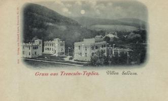 Trencsénteplic, Villen Seldern / villas