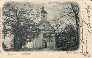 Pozsony, Pressburg, Mélyút kápolna / chapel