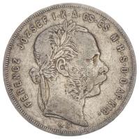 1872KB 1Ft Ag "Ferenc József / Középcímer" Körmöcbánya T:3 Hungary 1872KB 1 Forint Ag "Franz Joseph" Kremnitz C:F Unger III.: 1464.a, Huszár: 2138., Adamo M15