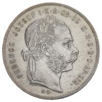 1873KB 1Ft Ag "Ferenc József / Középcímer" Körmöcbánya T:2,2- Hungary 1873KB 1 Forint Ag "Franz Joseph" Kremnitz C:aXF Unger III.: 1464.a, Huszár: 2138., Adamo M15