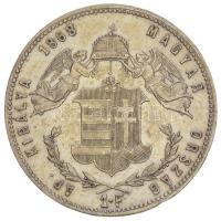 1868KB 1Ft Ag "Ferenc József / Angyalos címer" Körmöcbánya T:2,2-
Hungary 1868KB 1 Forint ...