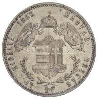 1869GYF 1Ft Ag "Ferenc József / Angyalos címer" Gyulafehérvár T:2
Hungary 1869GYF 1 Forint...
