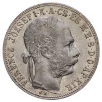 1886KB 1Ft Ag "Ferenc József / Barokk címer" Körmöcbánya T:2 Hungary 1886KB 1 Forint Ag "Franz Joseph" Kremnitz C:XF Unger III.: 1466, Huszár: 2141., Adamo M15