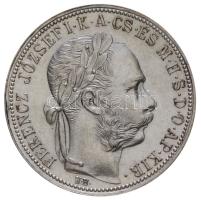 1892KB 1Ft Ag "Ferenc József / Fiume címer" Körmöcbánya T:1-,2 Hungary 1892KB 1 Forint Ag "Franz Joseph" Kremnitz C:AU,XF Unger III.: 1467, Huszár: 2142., Adamo M15
