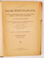 Dr. Margitay József (szerk.): Állami Pénzügyigazgatás. Tankönyv a községi közigazgatási tanfolyamok ...