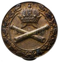Osztrák-Magyar Monarchia ~1925. "Irányzó jelvény" kitüntetés osztrák változata, vastag típus (26.35g/44mm) T:2 Austro-Hungarian Monarchy ~1925. "Gunner's Badge" military austrian decoration (26.35g/44mm) C:XF Sallay: 7var