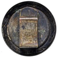 ~1925. "Tábori távbeszélő kitüntetés" lemez jelvény (14.55g/45mm) T:2-
Hungary ~1925. &quo...