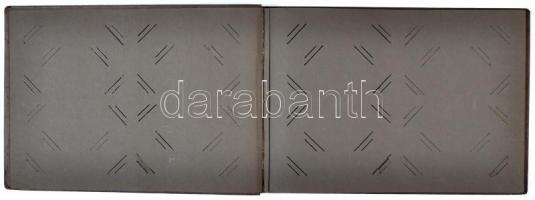 Képeslapalbum 104 férőhellyel, jó állapotban / Modern album for 104 postcards, good quality