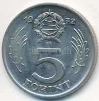 1972. 5Ft címerben enyhe színhiány T:1