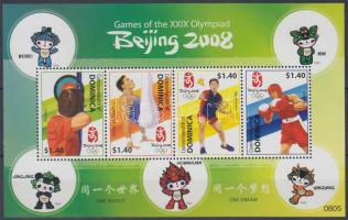 2008 Olimpia Peking kisív Mi 3863-3866