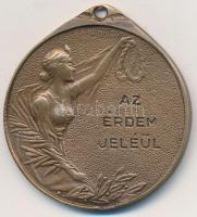 1940. "Az érdem jeléül / P.V.S.K. női tőr 1940. június III. díj" Br djérem  (39mm) T:2 ph