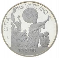 Vatikán 2002R 10 Ag "II. János Páp pápa / A Béke Világnapja" T:PP
Vatican City 2002R 10 E...