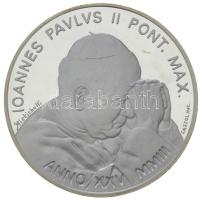 Vatikán 2003R 10€ Ag "II. János Páp pápa / Pápaságának 25. évfordulója" T:PP Vatican City 2003R 10 Euro Ag "Pope John Paul II / 25 years Pontificate of Pope John Paul II" C:PP Krause KM# 355