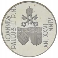 Vatikán 2004R 5€ Ag "II. János Páp pápa / A Szeplőtelen Fogantatás dogmájának 150. ki...