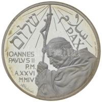 Vatikán 2004R 10 Ag "II. János Páp pápa / A Béke Világnapja" T:PP Vatican City 2004R 10 Euro Ag "Pope John Paul II / 37th World Day of Peace" C:PP Krause KM# 360