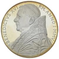 Vatikán 2005R 5€ Ag "XVI. Benedek pápa / A II. Világháború végének 60. évfordulója" T:PP Vatican City 2005R 5 Euro Ag "Benedict XVI / 60th Anniversary of the End of the Second World War" C:PP Krause KM# 383